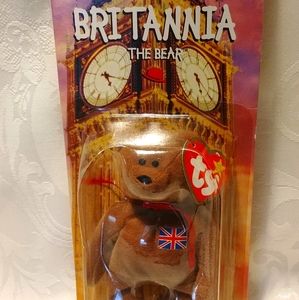 Ty "Brittania the Bear" - Rare and Mint Condition